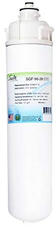 Swift Green Filters SGF-96-28 CTO Compatible Commercial Water Filter for EV9617-16,Cartridge 4CB5, Made in USA