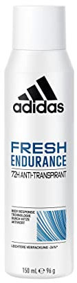 adidas Fresh Endurance Anti-transpirant-Spray für sie, 72 Stunden trockene Frische und floral-aromatischer Duft, 150ml