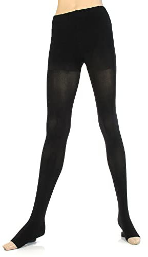 BORT AktiVen® 100 CCL2 AT Kompressionsstrumpfhose kurz ohne Fußspitze 7 schwarz
