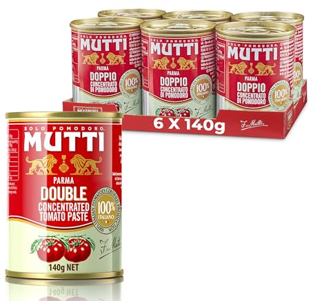 Mutti Double Concentrate Tomato Puree 6 x 140g
