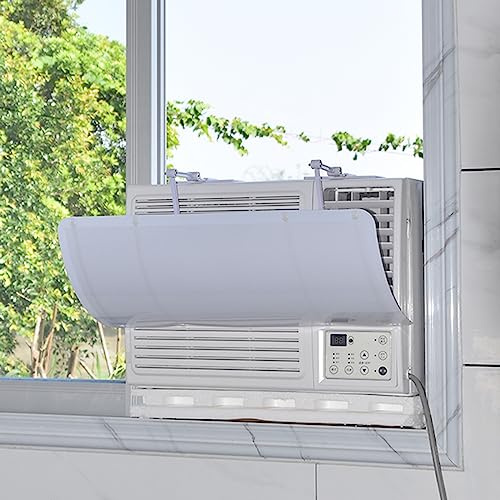 Window Ac Unit Air Deflector, Window Ac Vent Deflector, Air Conditioner Wind Deflector, Could Be Cut Freely, Prevent Direct Blowing