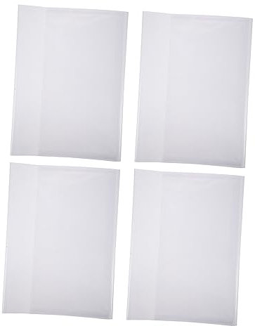 MAGICLULU 20stücke Transparente Buchhüllen Aus Kunststoff Und Reißfest Notizbücher Schüler Und Büro-buchumschläge Geeignet Für Dicke Bücher
