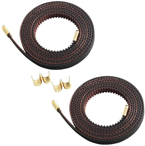 Toaiot 3D Printer Accessories - Elego Neptune4 Max Belt - Upgrade X Y Belt Replacement: Non-Slip 2GT Synchronous Drive Timing Belt X 1132mm Y Axis 1122mm Width 6mm Pressed Copper Buckle Easy Install