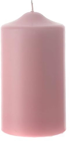 Candela altare rosa opaco 150x80 mm
