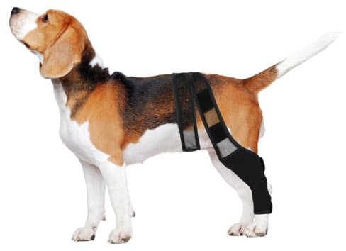 VILLFUL Knieschutz Für Verletzte Hunde Beinschiene Für Welpen Hundefußmanschette Für Hundeknie Beinabdeckung Für Hunde