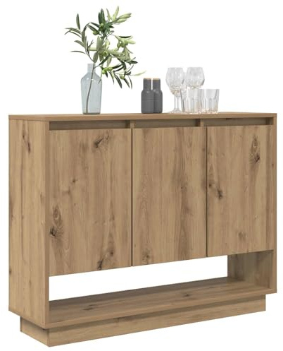 vidaXL Sideboard Artisan-Eiche 97 x 29 x 75 cm Holzwerkstoff