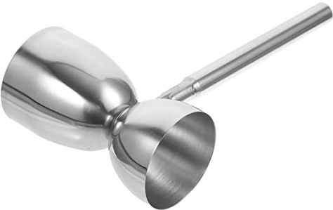 MOTHNUR Jigger Medidor De Cócteles Doble 30/60ml Acero Inoxidable Medidas Interiores Vaso Medidor Para Barman Uso Bares y Hogar Accesorio De Barra Práctico y Resistente