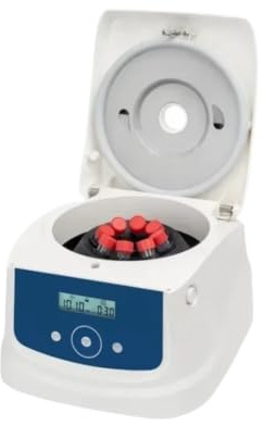 Centrifuga, Centrifuga da laboratorio a bassa velocità max. con motore CC senza spazzole CF0408E 15 ml 300-4000 giri/min
