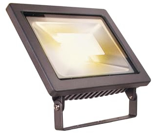 Garden Lights® Flood 12 Gartenstrahler - 12v 12W LED - IP44 Aluminium Schwarz - Erweiterungsset ohne Transformator
