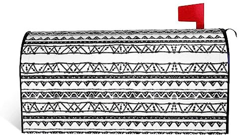 Copertura magnetica per cassetta delle lettere dei nativi americani, decorazione per giardino, cortile, per esterni, dimensioni standard, 45,7 x 52,8 cm