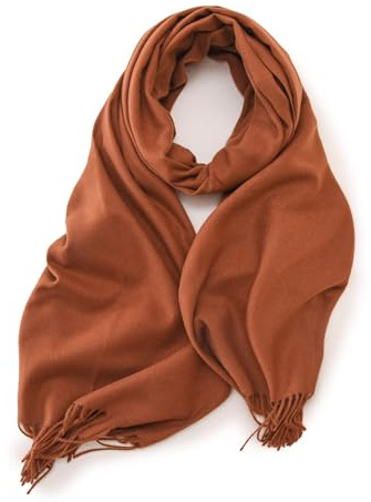 KARMA.DIEM Sciarpa Donna Invernale e Uomo – Cashmere & Merino Touch – Morbida, Calda e Grande – Sciarpone Invernale XXL 180x65cm – Pashmina Elegante per Cerimonia e Regalo