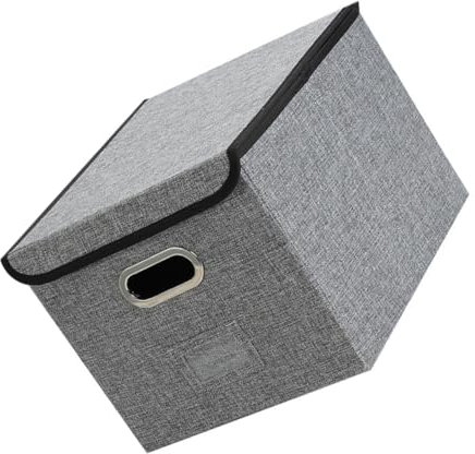 Sewroro Faltbare Datei-organizer-box Mit Deckel Vielseitige Aufbewahrungslösung Für Bürobedarf Und Kleidung Elegantes Design Leicht Und Tragbar Für Täglichen Gebrauch