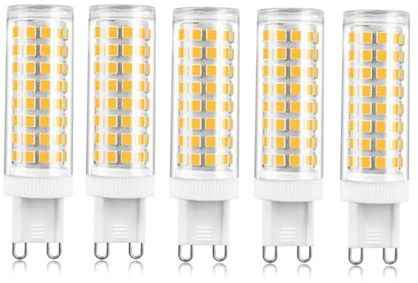 Lampadina LED Bi-Pin G9 12w Equivalente 100w Risparmio Energetico Illuminazione 1000 Lm Nessun Sfarfallio per Camera Soggiorno Illuminazione Domestica(G9 12W Neutral light 4000K,5cps)