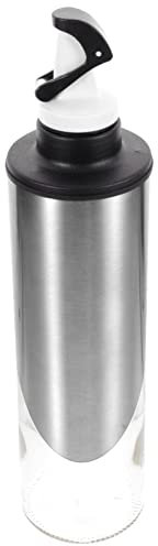 LALADEFIEE Dispensador De Antigoteo Inoxidable Botella De Salsas y Aderezos Para Cocinas Restaurantes y Doméstico