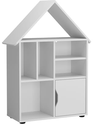 Vicco Kinderregal Estell, Weiß, 71 x 112.2 cm