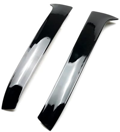 Aileron Panneaux latéraux Becquet Lunette Arrière Aileron Toit Latéral Becquet Fenêtre Déflecteur Décoration pour VW pour Golf 7 R Variant Wagen 2013-2017