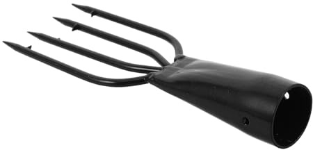 PRETYZOOM Forchetta da Pesca in Acciaio Inox con Ardiglione a 4 Punte, Strumento per Cattura Pesci in Acqua Dolci e Salate, Attrezzatura da Pesca Subacquea Resistente e Precisa