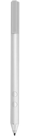 aqxreight 【Lápiz óptico para X360 17 Ae】 4096 Niveles de Presión Rechazo de Palma AAAA Alimentado por Batería (Silver)