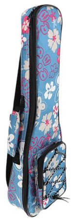 mophrati 26 Zoll Ukulelen Gigbag, 4 saitige Gitarrentasche mit verstellbaren Funktionen für bequemen und einfachen Transport. Schützt effektiv vor Stößen und Kratzern.