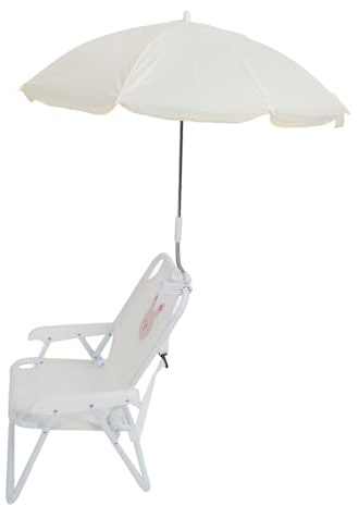 Chaise de Plage Pliable Robuste pour Enfants avec Parasol Résistant au Soleil, Chaise de Camping Portable pour bébé pour Une Utilisation en Extérieur, Adaptée aux Enfants, Construction de