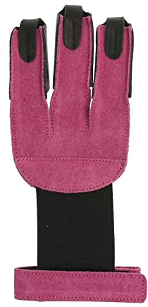 elToro Wild Colorz, Schiesshandschuh | Robustes Wildleder und, mit flexiblen Gummiband, hochwertiger Handschuh für den Bogensport