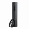 Lacor - 63056 - elektrischer Korkenzieher Black Luxe aus Edelstahl, automatischer Weinöffner, elegant, modern und ergonomisch, Beleuchtung und LED-Anzeige, Ø 4,8 x 22 cm, Mattschwarz