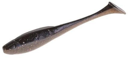 ZECK - Angelköder, Kunstköder, Gummifisch - BA Sexy Swimmer | 12cm - Dark Goby | 5 STK.