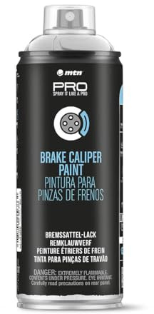 Montana Colors MTN PRO Pintura Pinzas de Freno - Plata, Spray 400ml
