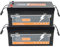 PowMr 2 Pakete LiFePO4 Batterie 300Ah 12.8V (Unterstützt 4S4P)