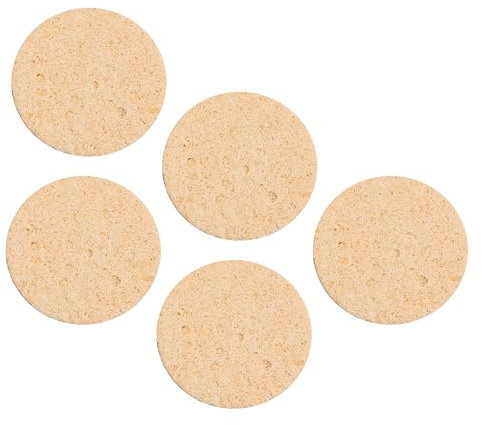 5PCS Soldering Sponge Replacement Soldering Iron Special High Temperature Sponge Soldering Iron Cleaning Pad Sponge