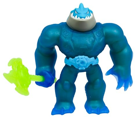 Heroes of Goo Jit Zu Meteor Madness, stretchig Battle Trash samlarobjekt actionfigur, med unik Scrunchy Goo-fyllning och flamsvärd