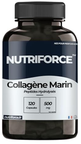 Collagène Marin – 120 Gélules – Récupération Rapide, Articulations & Tendons