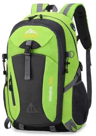 Nircho 40L Hiking Backpack Lightweight Breathable Trekking Rucksack for Men Women, Durable Water Resistant Travel Bag for Skiing Camping Climbing Cycling Trekking Mountaineer Outdoor Sports