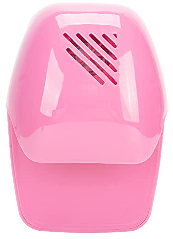Vroomoto Nagelfläktstork Nagellackstork Nageltork Bärbar Pressaktiverad Batteridriven Snabbtorkande Luftspray för Fingernagel Tånagel Hemsalong Resor (Rosenfärgad)