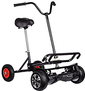HOVERBIKE BK2 FOR HOVERBOARDS/SWEGWAYS - BLACK