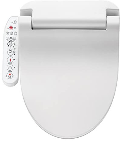 JYMYGS Abattants WC, Sièges de Toilette pour Bidet Électriques Intelligent, Buses Autonettoyantes Séchage Instantané À L'Air Chaud, Douchette WC Les Soins Intimes Toilettes Japonaises Lon001mkj