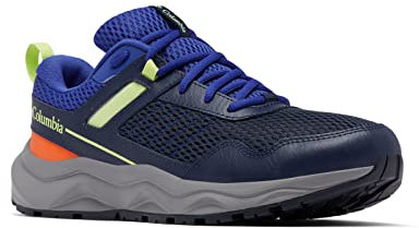Columbia Plateau Men's Low Rise Trekking And Hiking Shoes, Blue (Collegiate Navy x Tippet), 6 UK