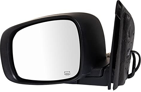 TRQ Power Heated Mirror w/One Touch Control w/o Blind Spot Driver Side