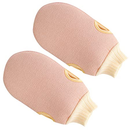 Cabilock 2stücke Peeling-handschuh Für Dusche Und Bad Waschhandschuh Aus Strapazierfähigem Material Für Körperpeeling Und Rückenmassage Geeignet Für Hauttypen