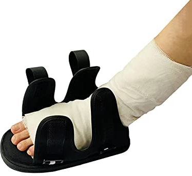 Gipsschuhe für Knochenbrüche Post-OP-Schuhe mit Klettverschluss Atmungsaktiv Rutschfest Ultraleicht Stabil Gipsschuhe Fuß Fraktur Schuh Wanderschuh Überschuh Operation Schuhe KnochenbrücheSchuhe