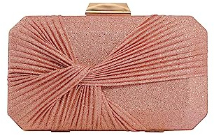 CORIOS Sac de Soirée Femme Sacs à Main D'épaule de Mariée Cérémonie Embrayage Sacs Fourre-Tout de Chaîne Bling Sac à Bandoulière Élégant Fête Banquet Mariage Party Pochette Portefeuille Champagne