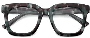 CHARRO Carolina Gafas de Lectura, Carey Celeste, 1.5 Mujeres