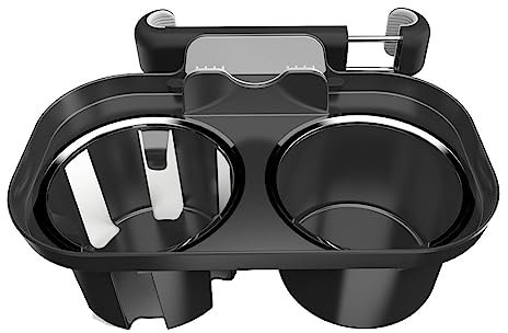 Car Vehicle Cup Stand Car Cup Holde, 1 PCS Auto Getränkehalter Hinten Kissen Snack Tablett Universal Auto Doppelbecherhalter