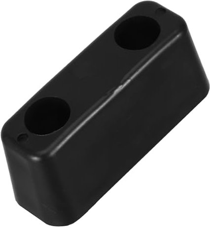 Angoily Rubber Shock Absorbent Pad for Vibration Control 120x53x13mm Anti-vibration Mat for Fitness Equipment Furniture Machinery Reusable Shockproof Rubber Block