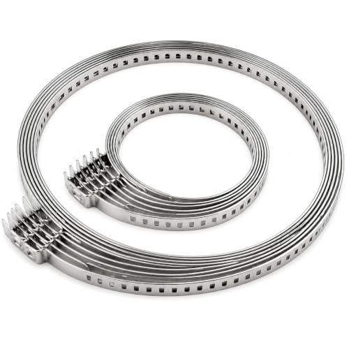 14PCS CV Achsmanschetten Schellen, Antriebswellenmanschette, Edelstahl Klemmbänder, 7 Kleine 25–50 mm Sowie 7 Große 50–120 mm, Für Antriebswellen, Schläuche, Kabel, Rostfrei Und Langlebig