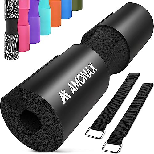Amonax langhantel polster, extra dicke nackenpolster langhantel- Barbell Pad nackenschutz für hip thrust und squat, und andere Übungen, Fitness, Krafttraining für Männer und Frauen