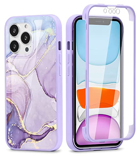 Yoedge - Carcasa para Xiaomi Redmi Note 10 Pro/10 Pro Max 4G con protector de pantalla integrado de 6,67, 360 grados Full Protection Funda transparente a prueba de golpes de silicona integral Rubusto