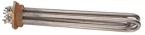 Élément de chauffe eau électrique de 6KW , tuyau de chauffage d'immersion de résistance à la chaleur d'acier inoxydable pour le poêle de sauna pour la maison