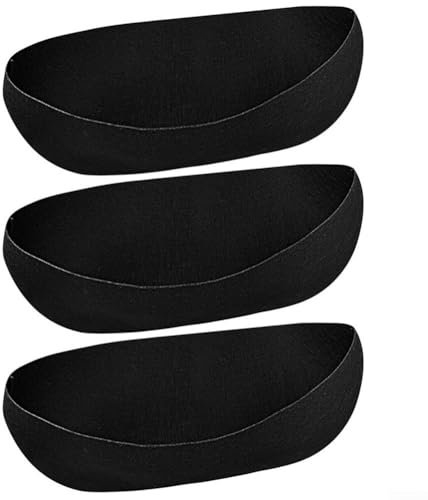 Whychstore Forros negros para canastas de flores para colgar cestas de verduras, macetas, cestas de flores, soporte de alambre para plantas (24 pulgadas)