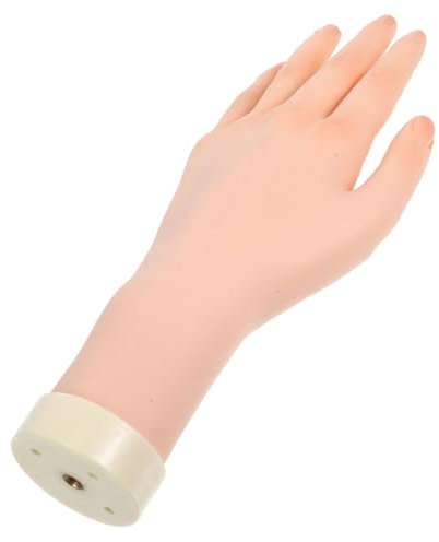 OSALADI Handmodell Für Schmuckpräsentation Flexible Handpuppe Für Ringe Armbänder Und Nagelarbeiten Realistische Handstatue Als Organizer Und Dekoration